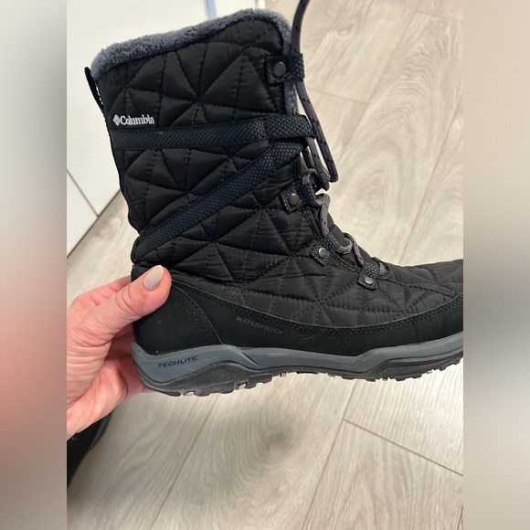 SOLD❗️Black Columbia winter boots - Picture 7 of 7